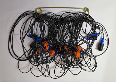 qualidade  SG10 Seismic Geophone String 10Hz With SH17-WCR-2M2F Connector Fábrica
